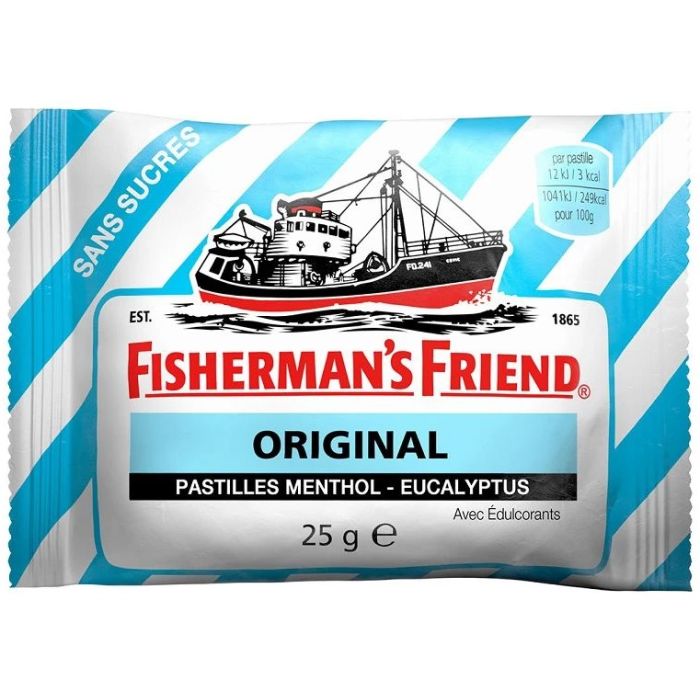 Fisherman's Friend Bonbons Eucalyptus Menthol Sans Sucres 25g