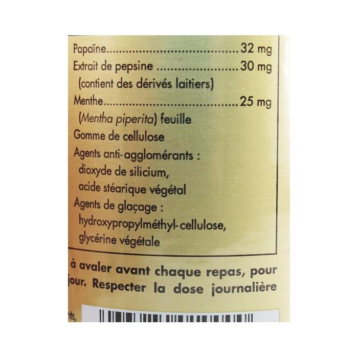 Solgar digestive enzymes 100 comprimes