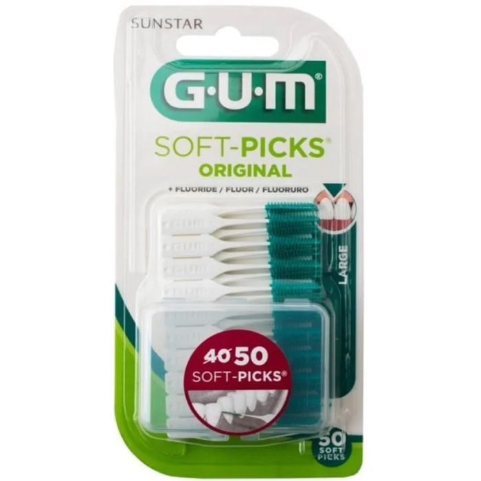GUM Soft-picks original large - 40 unités
