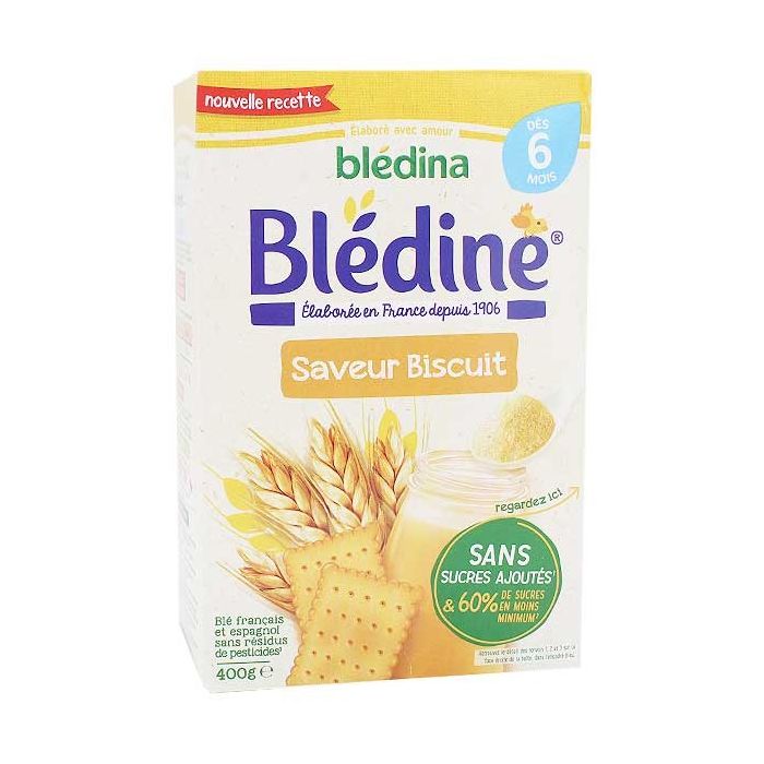 Saveur Biscuit Blédine Céréales +6m BLEDINA 400g 