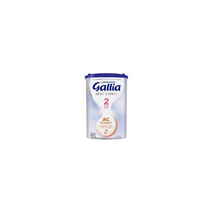 Lait ac transit 2eme age gallia - 800g