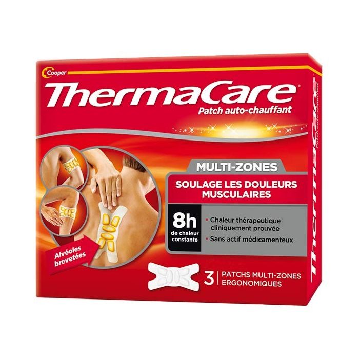 THERMACARE Patch Chauffant Multi-Zones x3