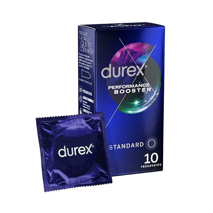 DUREX Préservatifs Performance Booster x10