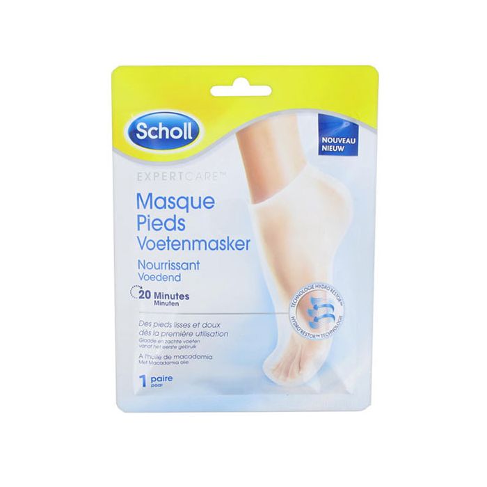 SCHOLL Masque Pieds Très Hydratant 1 paires