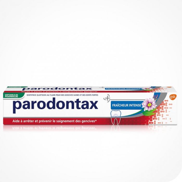 dentifrice fraicheur intense parodontax format 75ml