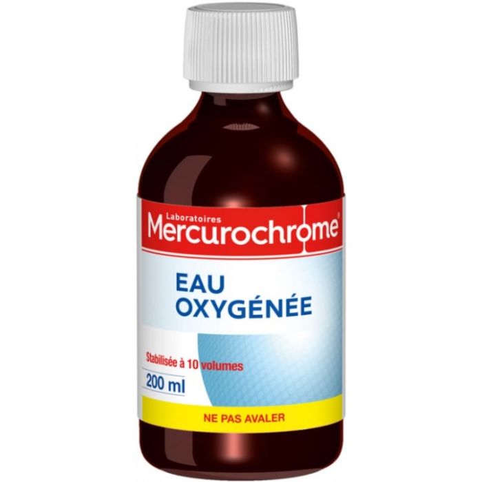 Mercurochrome Antiseptique Eau Oxygénée 200ml