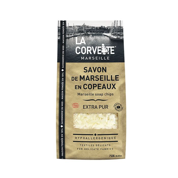 LA CORVETTE Savon de Marseille Extra Pur en Copeaux 750g