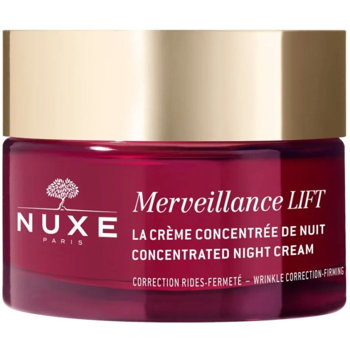 nuxe creme concentree nuit merveillance lift raffermissante