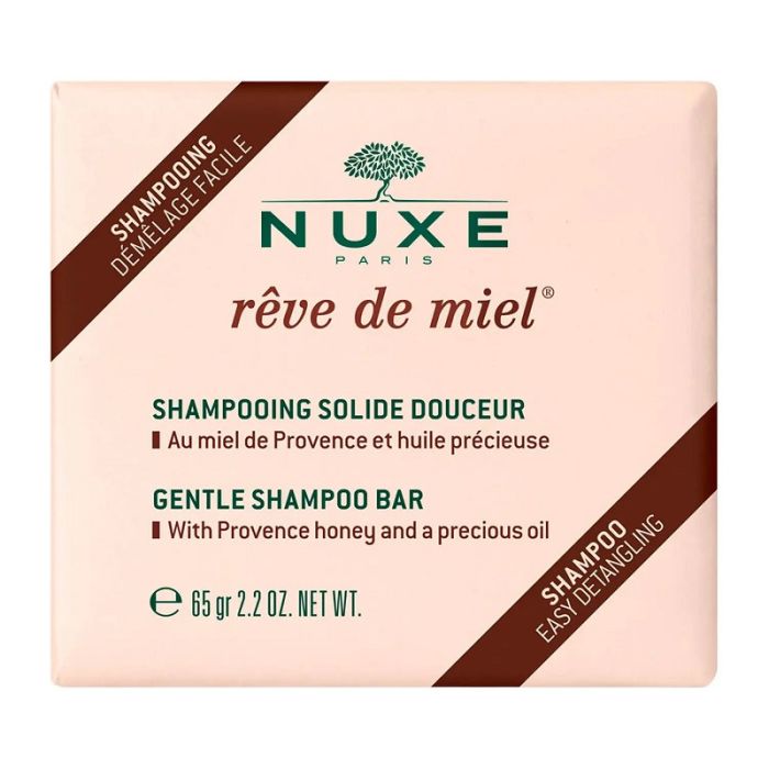 shampooing solide nuxe reve de miel 85g