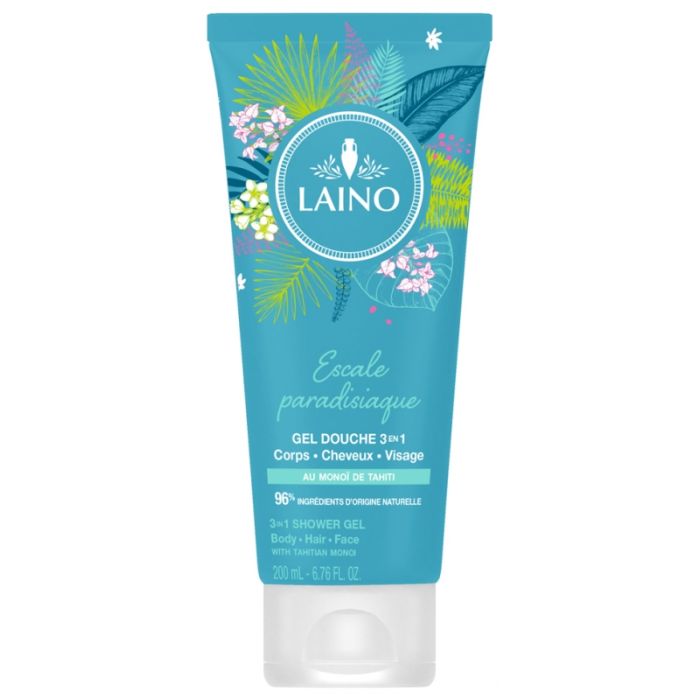 LAINO SHAMPOING DOUCHE AU MONOÎ DE TAHITI AO 200ML