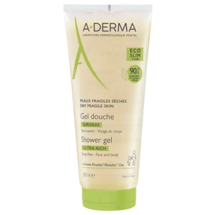 GEL DOUCHE SURGRAS A-DERMA 200ML