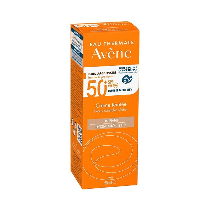 avene creme solaire spf50 teintee 50ml