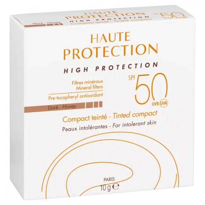 AVENE Couvrance Teint Compacte Soleil 5.0 Peaux Sensibles Normales à Mixtes 10 g