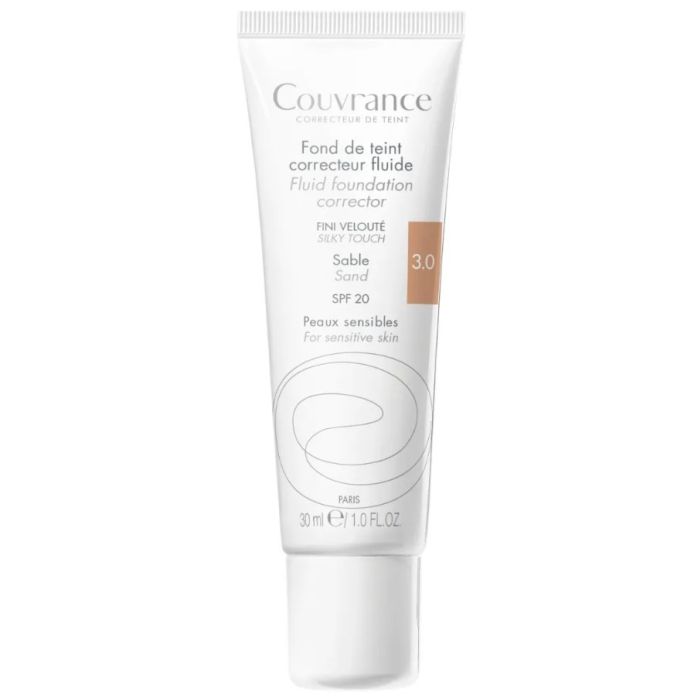 COUVRANCE FOND DE TEINT CORRECTEUR FLUIDE SABLE AVENE 30ML