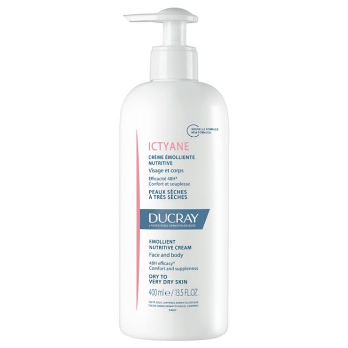 DUCRAY Ictyane Crème Emolliente Nutritive 400ml