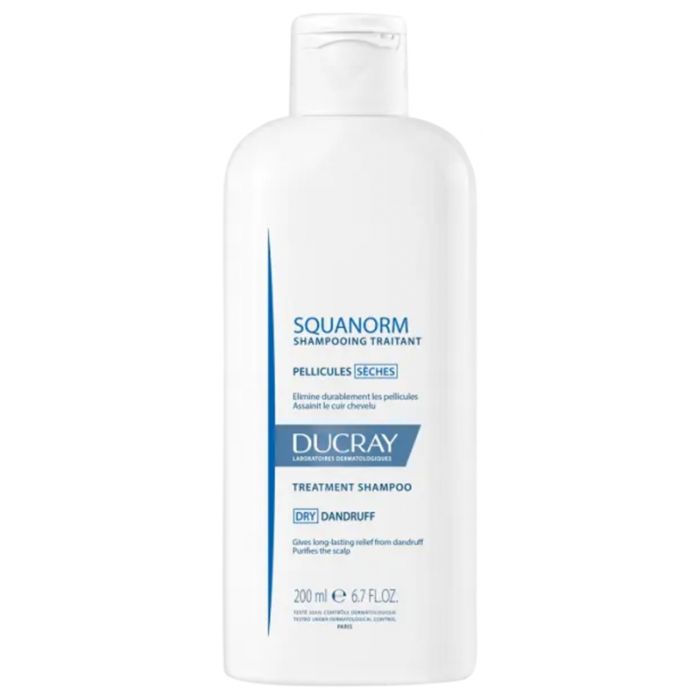 DUCRAY SQUANORM SHAMPOOING TRAITANT PELLICULES SECHES 200ML