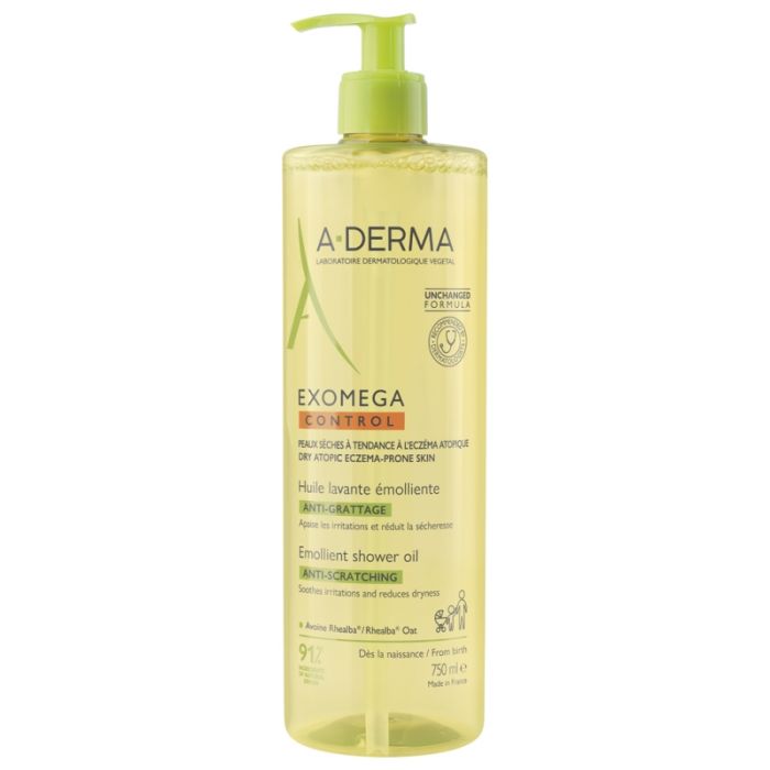 ADERMA EXOMEGA CONTROL Huile Lavante Emolliente 500ml