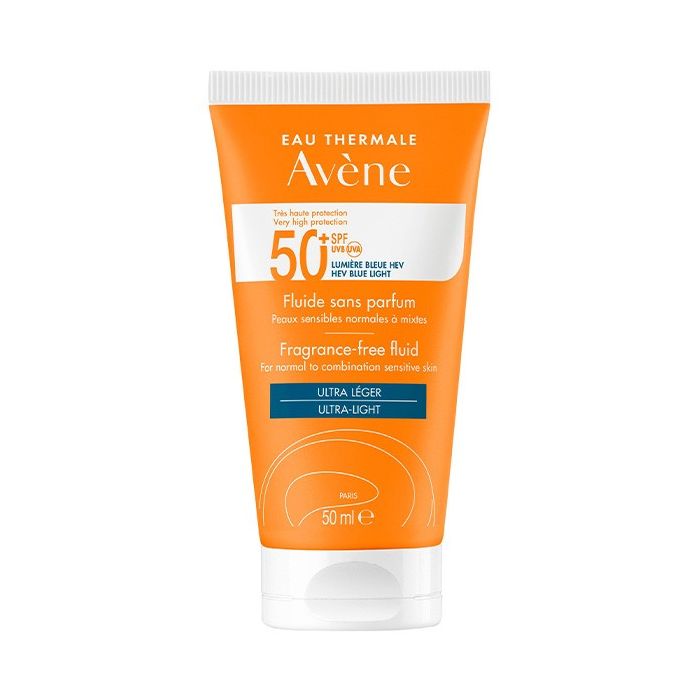 AVENE Fluide Solaire SPF50+ Sans Parfum 50ml