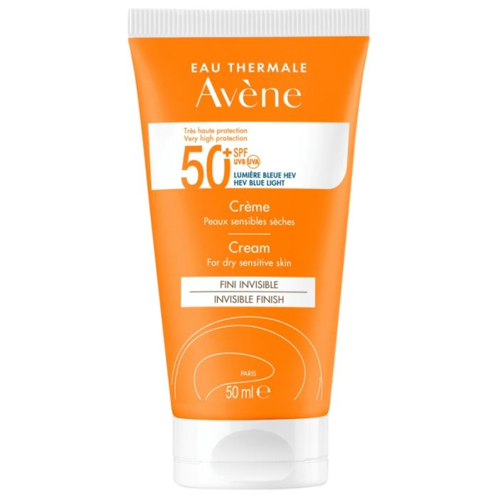 SPF50+ 50ml Avène Crème Solaire Visage