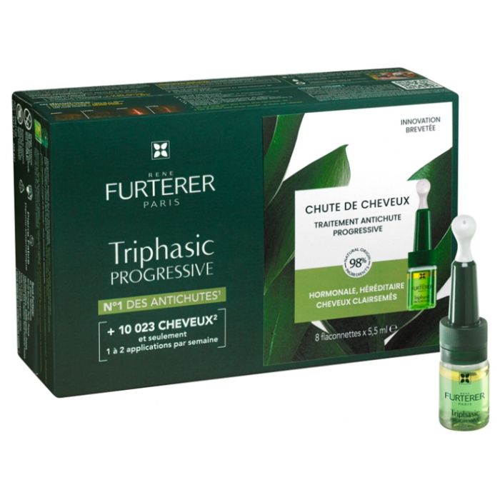 RENE FURTERER Triphasic Progressive Traitement AntiChute x8