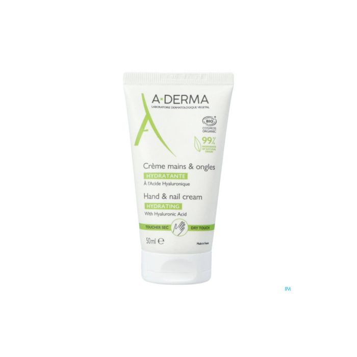 ADERMA Crème Mains Réparation Intense 50 ml + Aderma Stick Lèvres 4 g OFFERT