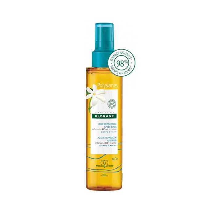 KLORANE POLYSIANES Huile Réparatrice Après-Soleil 150ml