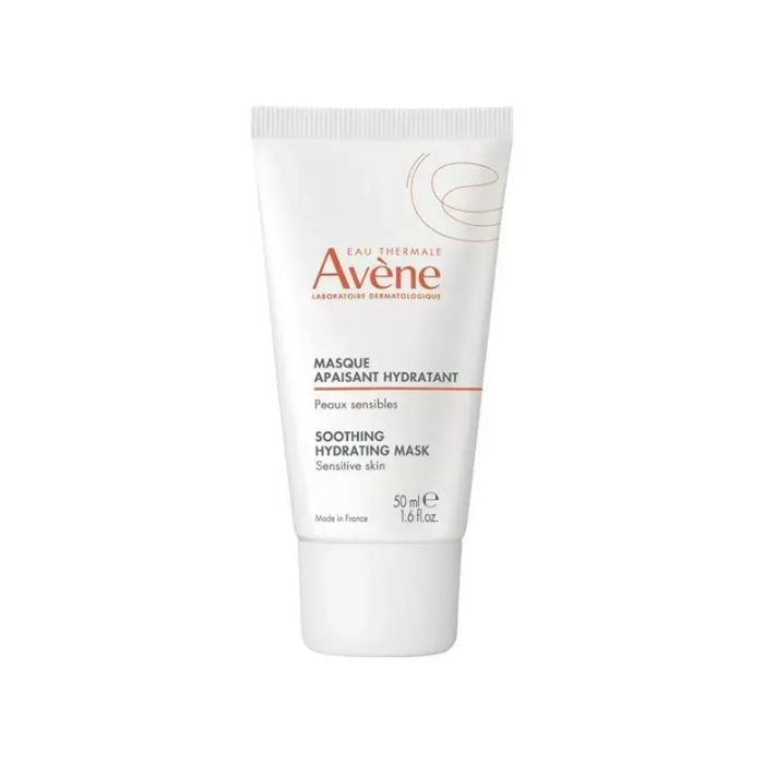 avene 50ml masque apaisant eclat hydratant peaux sensibles