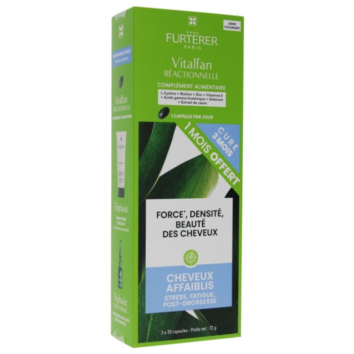 RENE FURTERER Vitalfant Antichute Réactionnelle 3x30 capsules