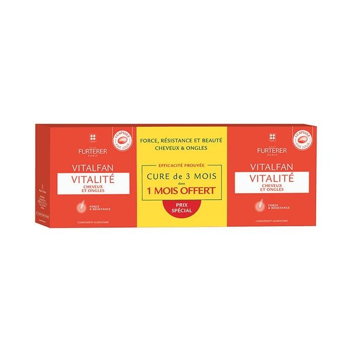 RENE FURTERER Vitalité Cheveux et Ongles 3x30 capsules