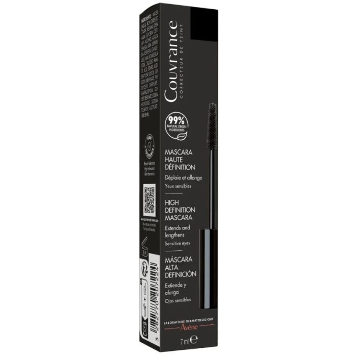 Couvrance Mascara Noir Haute Définition Avène 7ml