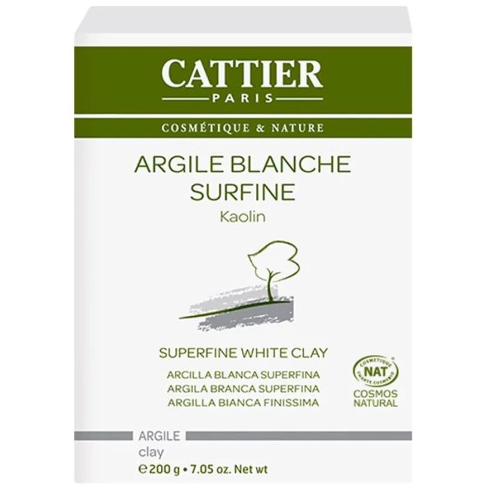 Cattier Kaolin Argile Blanche Surfine 200g