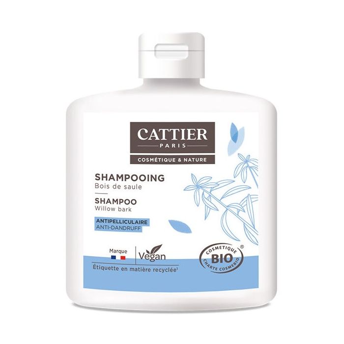SHAMPOING ANTIPELLICULAIRE BOIS DE SAULE CATTIER 250ML