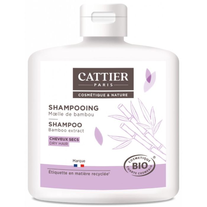 SHAMPOING CHEVEUX SECS MOELLE DE BAMBOU CATTIER 250ML