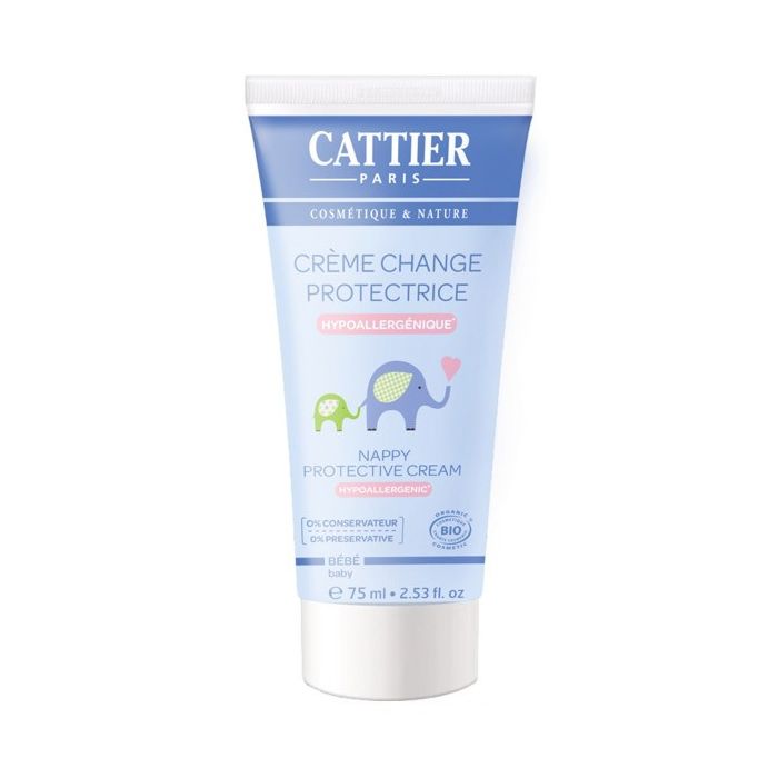 Cattier crème protectrice pour change de bébé 75ml 