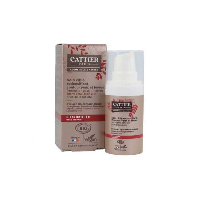 contour yeux & lèvres redensifiant 15ml Cattier touche veloutée