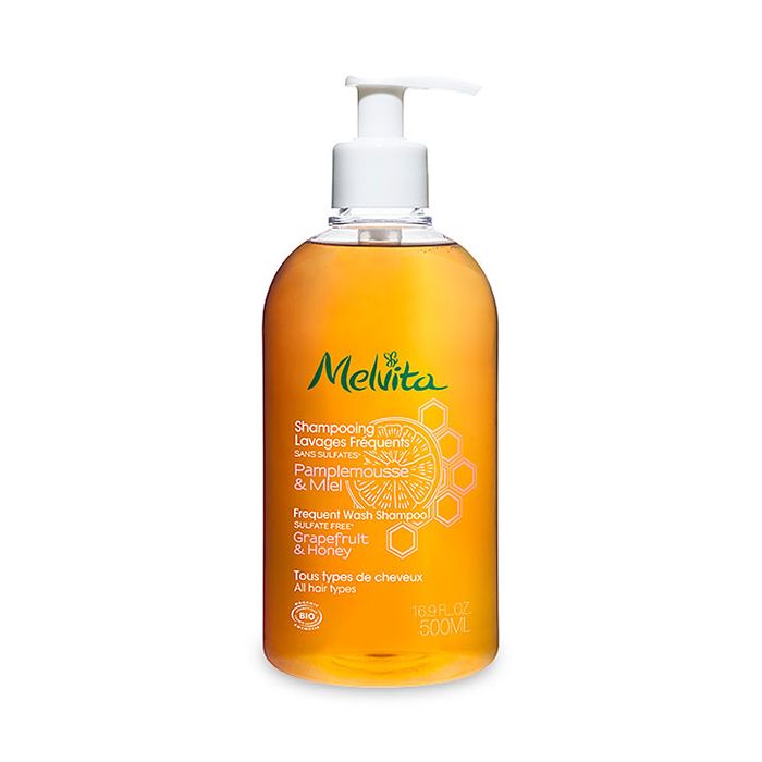 MELVITA Shampooing Lavage Frequent BIO Pamplemousse & Miel 500ml