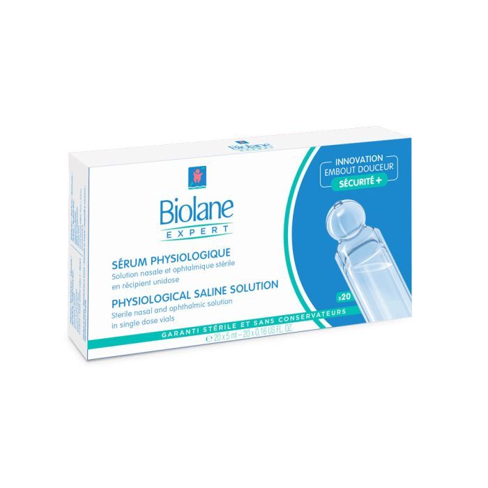 solution physiologique expert biolane 20 flacons x 5ml
