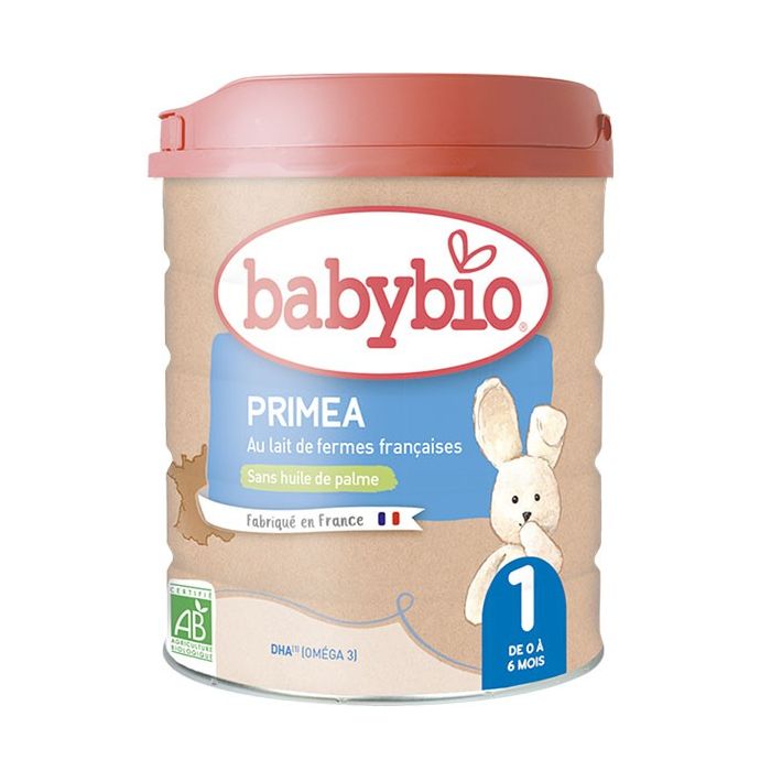 BABYBIO PRIMEA 1 Lait de Suite BIO 800g