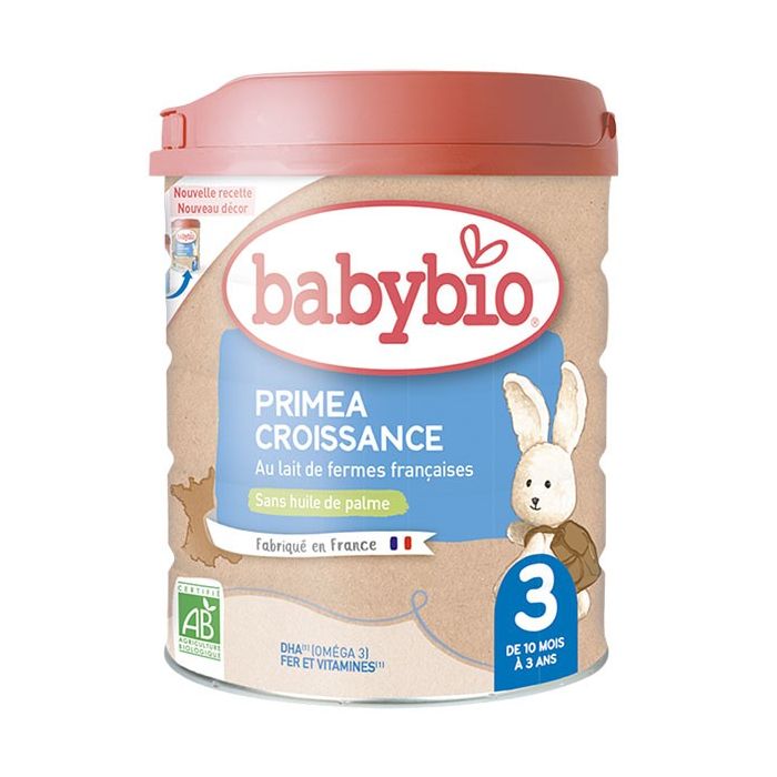 BABYBIO PRIMEA 3 Croissance BIO 800g