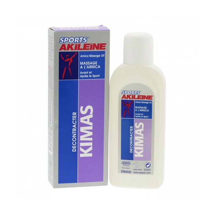 200 ml akileine sports kimas massage a l'arnica