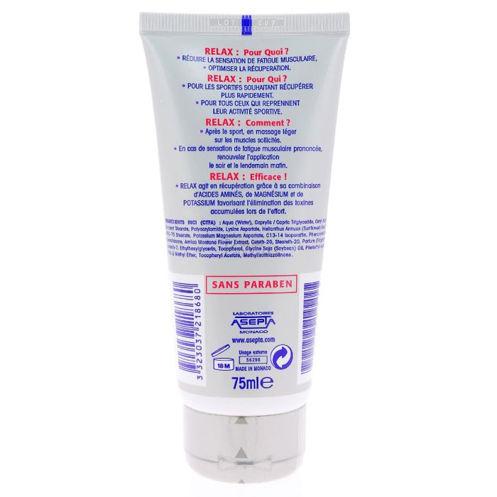 Gel defatiguant akileine sports relax 75ml