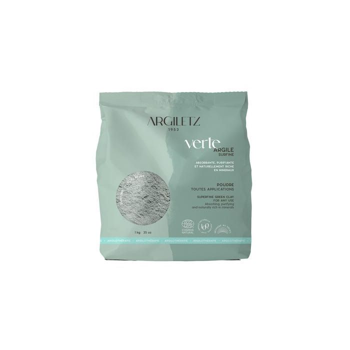 ARGILETZ Argile Verte Surfine 1kg