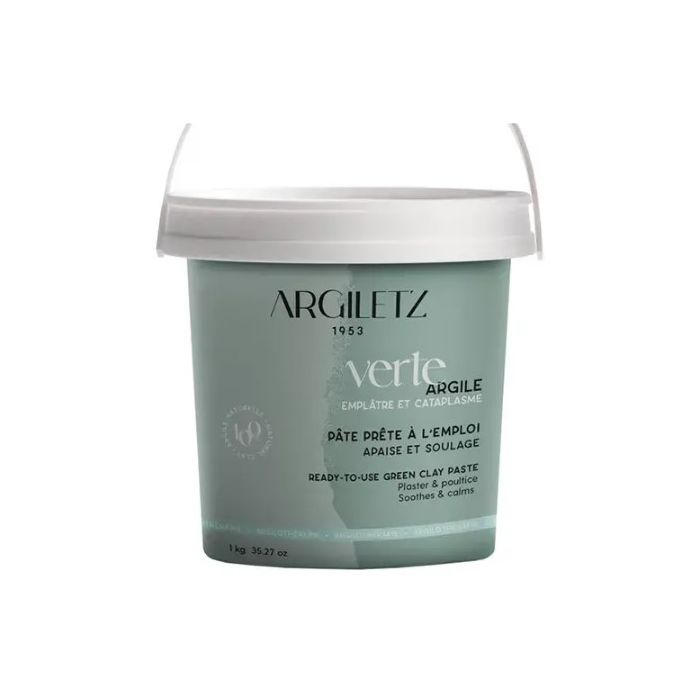 ARGILETZ Pâte Verte Prête à l'Emploi 1kg