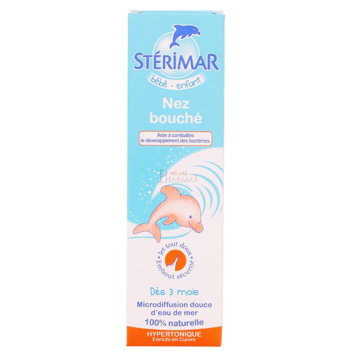 STERIMAR BEBE-ENFANT HYPERTONIQUE CUIVRE NEZ BOUCHE 100ML