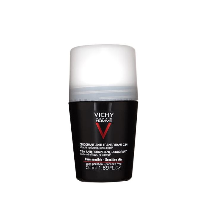 VICHY Homme Déodorant Anti-Transpirant 72H Roll-On 50ml