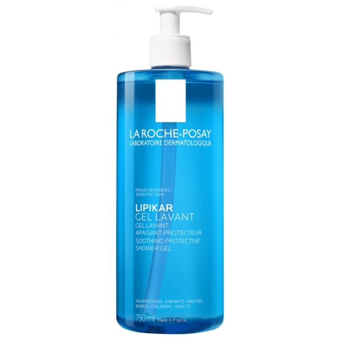 gel douche doux la roche posay lipikar 750ml
