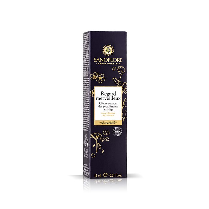 15ml sanoflore regard merveilleux creme contour yeux