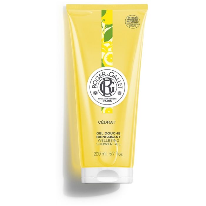 ROGER & GALLET Gel Douche Fraicheur Energissant Cédrat 200ml