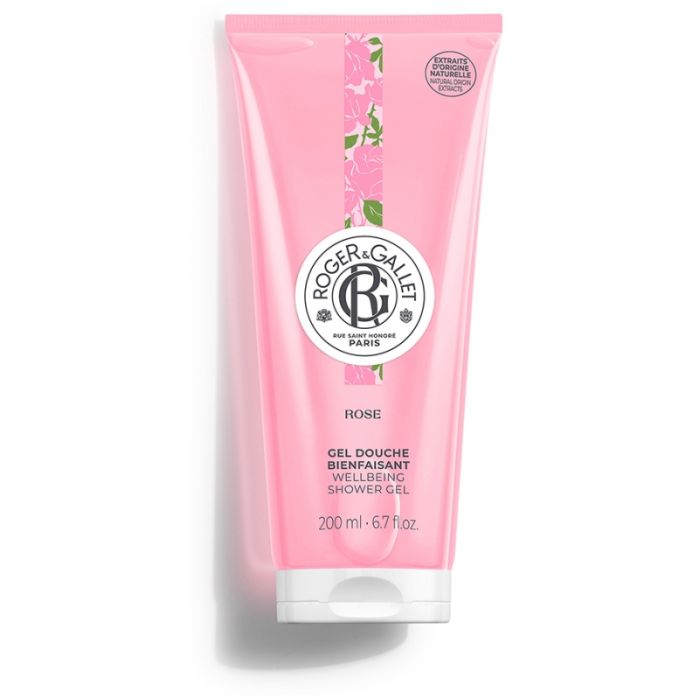 ROGER & GALLET Gel de Douche Apaisant Rose 200ml