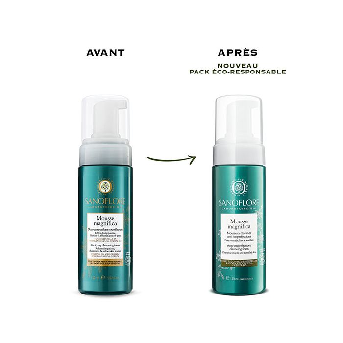 Magnifica Mousse Nettoyante Sanoflore Anti-Imperfections 150ml